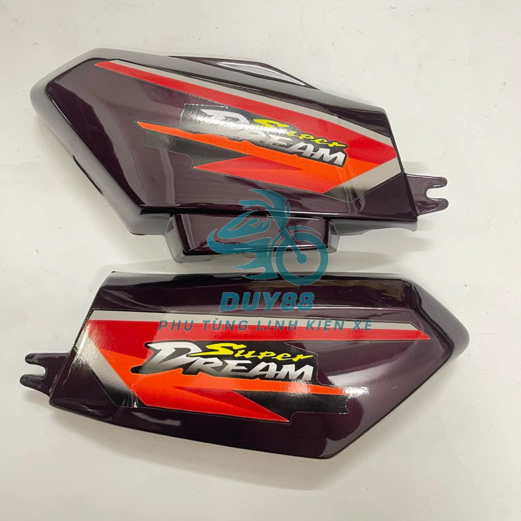 Đôi cốp xe super dream sẵn tem đời 2001 hàng NS abs cao cấp