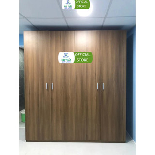  Tủ quần áo Nội Thất GL Gia Linh Group- 4 cánh cửa mở- Gỗ công nghiệp mdf phủ melamine 