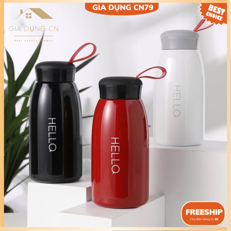 Bình giữ nhiệt nóng lạnh 304 cao cấp, tặng kèm quai xách tiện lợi, giữ nhiệt lâu đa năng | BigBuy360 - bigbuy360.vn