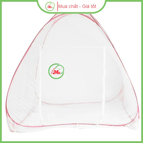 Màn chụp tự bung 1m6-1m8x2m, mùng di động cao cấp chống muỗi, gấp gọn thông minh