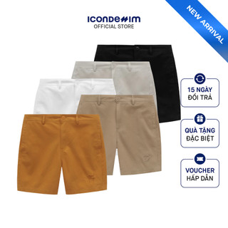  Quần Short Kaki Nam ICONDENIM Corduroy OG Form Regular QSID0221 