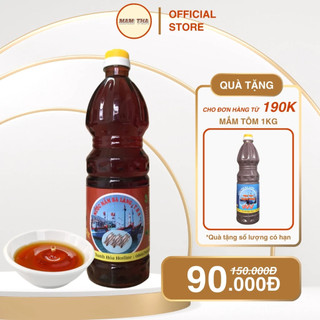  1l Nước Mắm Cốt Cá Cơm Ba Làng THA 40 độ đạm Truyền Thống Nguyên Chất Đậm Đà An Toàn Hàng Chuẩn Nhà Làm 