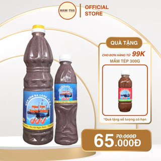  Mắm Tôm Ba Làng Thanh Hóa THA – Hũ 1kg – Mắm Truyền Thống Loại 1 Đậm Vị 
