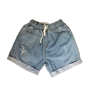 Quần Short Nữ Lưng Thun Dây Rút Màu Nhạt QJ1050