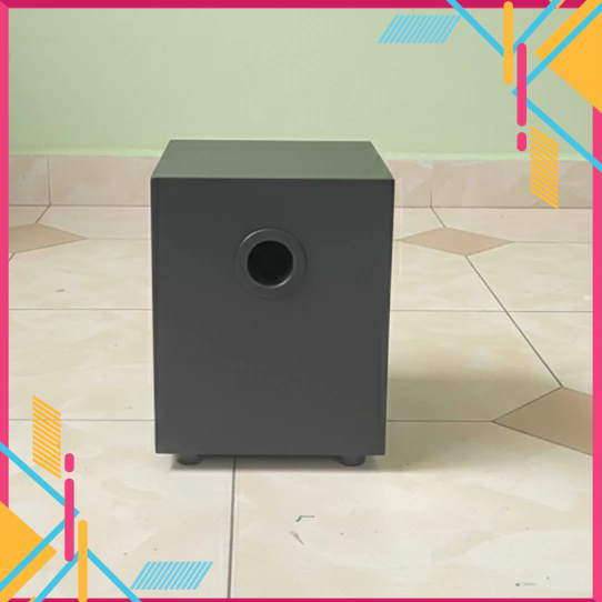 Vỏ loa bass 20 - vỏ loa sub 20 ván MDF xanh chống ẩm