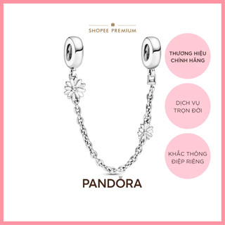  GIÁNG SINH OFF 40%  Charm Dây Xích An Toàn Họa Tiết Hoa Cúc 