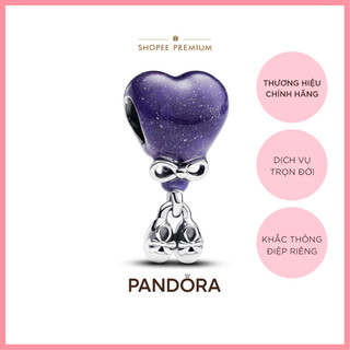   YEAR END - 40% Charm Pandora Momments Bạc Bóng Bay "Baby Girl" Đổi Màu 