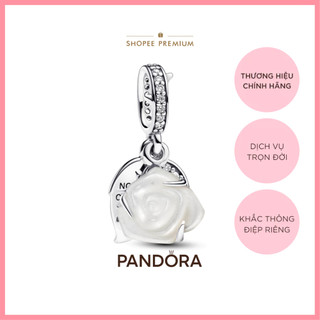  YEAR END - 40% Charm Bạc Pandora Moments Hoa Hồng Trắng 