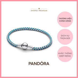   YEAR END - 40% Vòng Tay Pandora Bạc Xoắn Xanh Dương 593816C01 