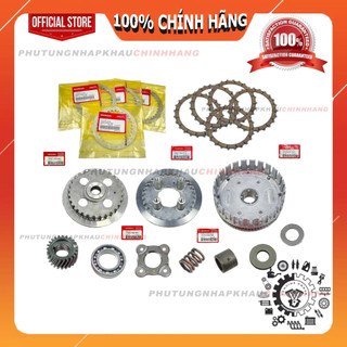[MÓN LẺ] Bộ nồi xe Winner 150 V1, X V2 V3, Sonic 150, Supra GTR chính hãng, Bộ côn ly hợp Winner V1 V2 V3