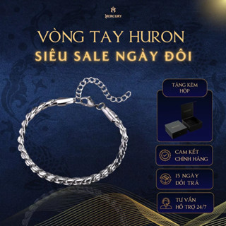 Vòng tay nam Mercury Huron - Trang sức, phụ kiện thời trang đeo tay - Thiết kế mắt xích đơn, basic