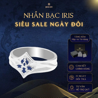 Nhẫn Bạc nam, nữ 925 Mercury Iris -Trang sức Bạc 925 Mecury, Nhẫn Bạc 925 - Họa tiết Ai Cập