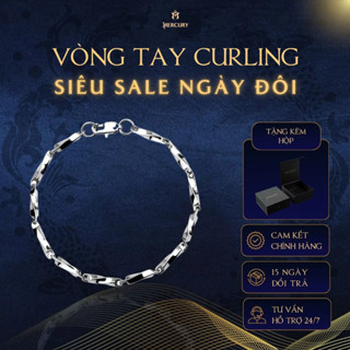 Vòng tay nam/nữ Mercury Curling - Trang sức, phụ kiện thời trang đeo tay - Thiết kế basic dễ phối đồoof sẽ