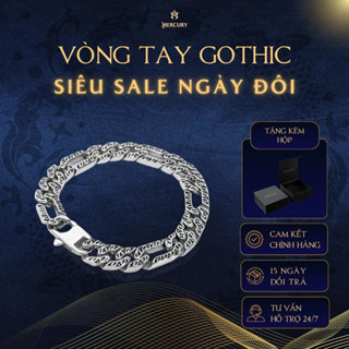 Vòng tay nam Mercury Gothic Chains - Trang sức, Phụ kiện thời trang Unisex - Thiết kế Basic, cá tính