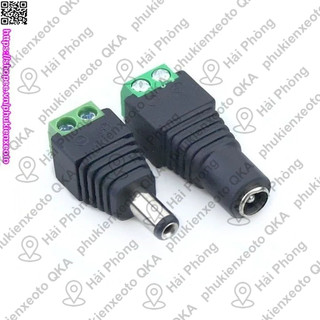 (10 Chiếc) Đầu Jack nguồn DC đực và Jack DC cái