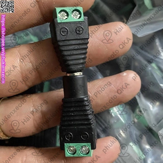 (10 Chiếc) Đầu Jack nguồn DC đực và Jack DC cái