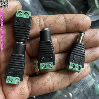 (10 Chiếc) Đầu Jack nguồn DC đực và Jack DC cái