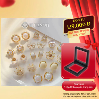 Bông tai nữ chuôi bạc 925 Eleanor Accessories đa dạng kiểu dáng phụ kiện trang sức khuyên tai 3660
