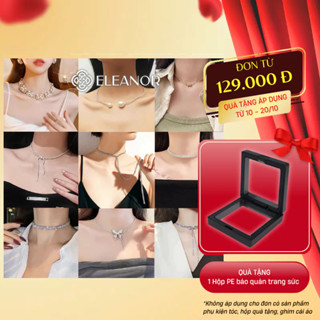 Dây chuyền nữ Eleanor Accessories choker đính đá sang chảnh vòng cổ phụ kiện trang sức cô dâu 5567