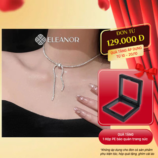 Dây chuyền nữ Eleanor Accessories choker đính đá sang chảnh vòng cổ lấp lánh phụ kiện trang sức 7226