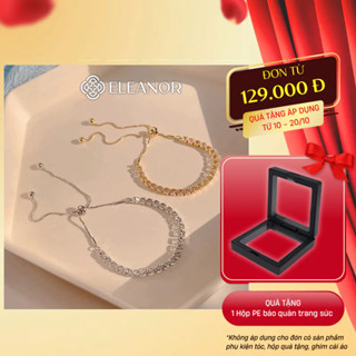 Vòng tay nữ dây rút Eleanor Accessories đính đá phong cách Hàn Quốc phụ kiện trang sức lắc tay 3380
