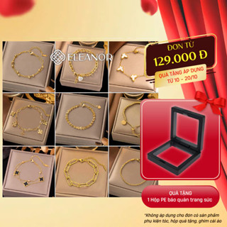 Vòng tay nữ titan Eleanor Accessories đính đá lấp lánh phụ kiện trang sức lắc tay 7319