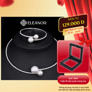 Dây chuyền choker vòng tay Eleanor Accessories bộ trang sức đính đá phụ kiện trang sức 5578