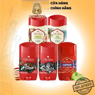 HÀNG CÔNG TY CÓ TEM Lăn khử mùi Old Spice Mỹ nhiều mùi, Lăn nách Mỹ dạng sáp khử mùi đến 48h, hương dễ chịu không ố vàng