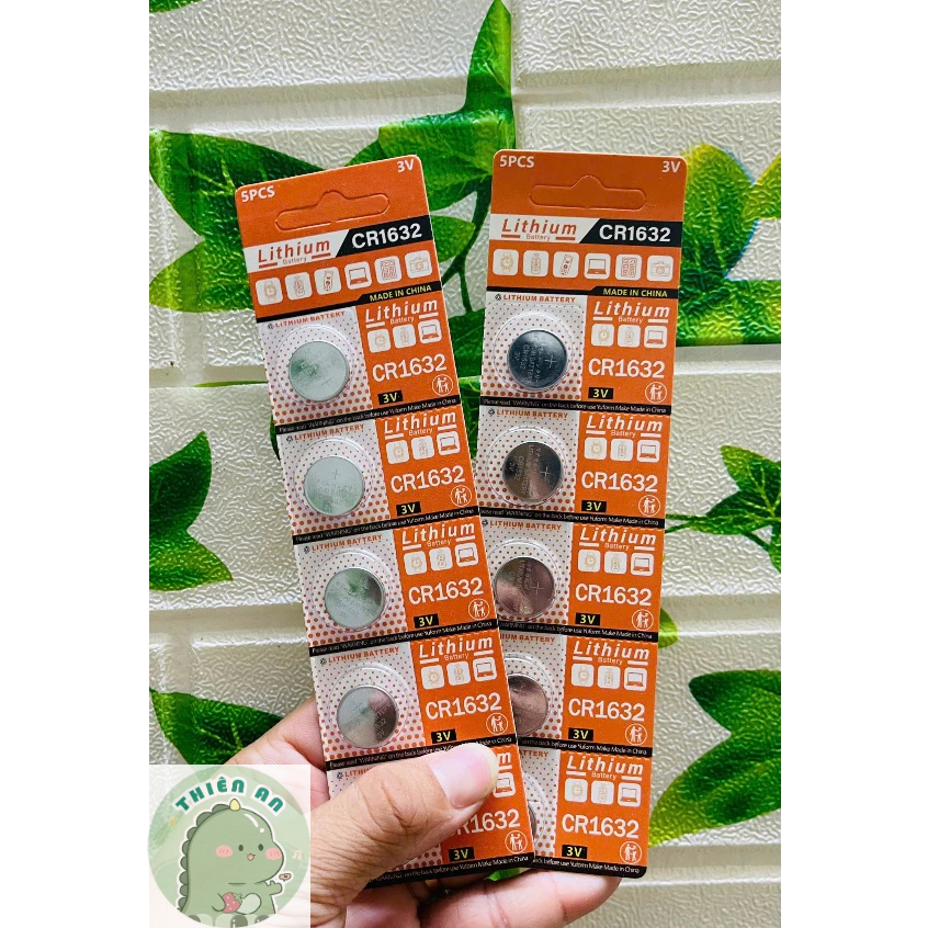 Vỉ Pin Cr 1632 Dùng cho Áp Suất Lốp