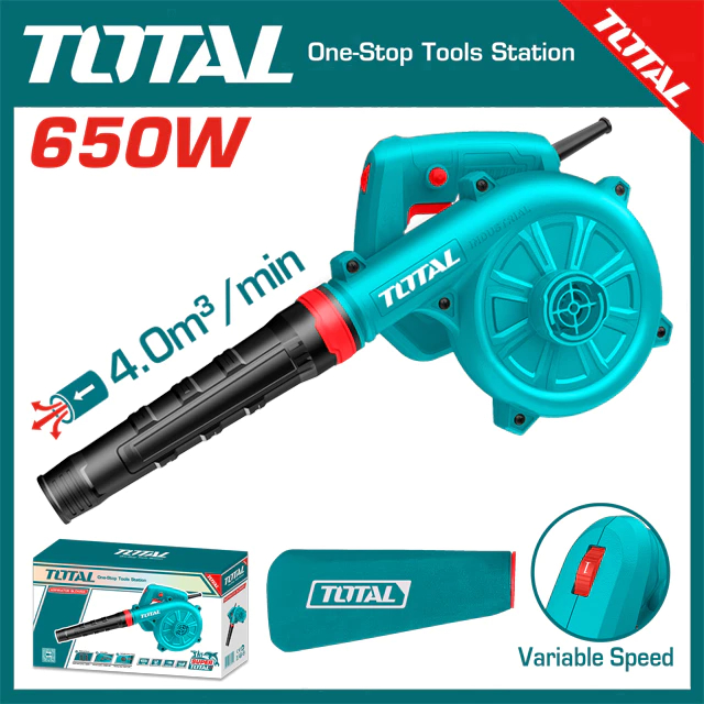 MÁY THỔI HÚT BỤI TOTAL 650W TB6036