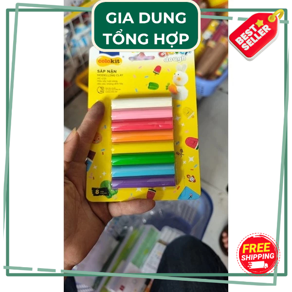 SÁP ĐẤT NẶN MC-C03 // 8 MÀU