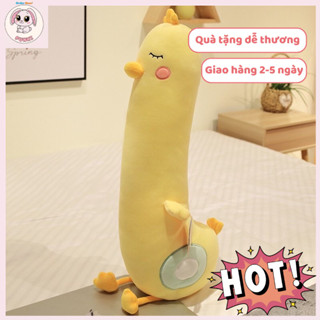  Gấu Bông Gà Vàng - Gà Ôm Dài Cute ❤️Xưởng Gấu Hoa Bình❤️ 