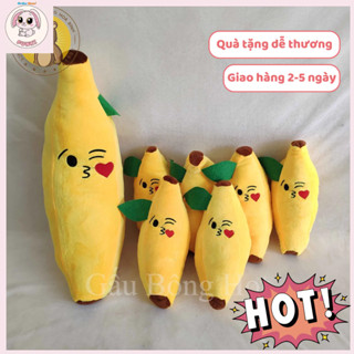  Gấu Bông Hình Trái Chuối Siêu Kute Size 25cm 