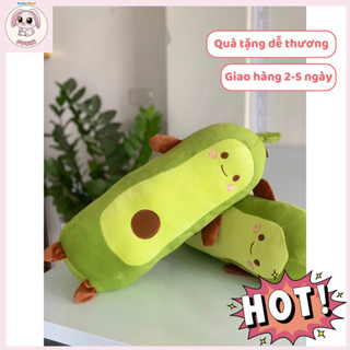  Gấu Bông Quả Bơ Dài Gối ôm bơ Kích Thước 70cm ❤️Xưởng Gấu Hoa Bình❤️ 