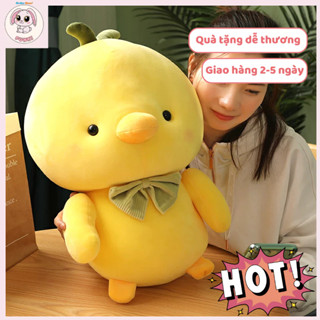  Thú Nhồi Bông Gà Tròn Bông Vàng Size 25cm Siêu Mềm Mịn Sịn - Gấu Bông Punki❤️Xưởng Gấu Hoa Bình❤️ 