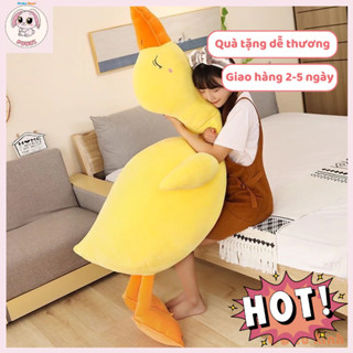  Gấu Bông Ngỗng Trầm Cảm Dễ Thương 50cm – Thú Nhồi Bông Hình Ngỗng 