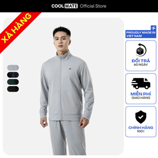   SALE TẾT-KHÔNG ĐỔI TRẢ Áo khoác thu đông thể thao Track Jacket Essential chống nhăn thoáng khí Coolmate 