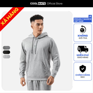   SALE TẾT MUA 2 GIẢM 50%-KHÔNG ĐỔI TRẢ Áo nỉ thu đông chui đầu có mũ Hoodie Poly Fleece mềm mại thoáng khí Coolmate 