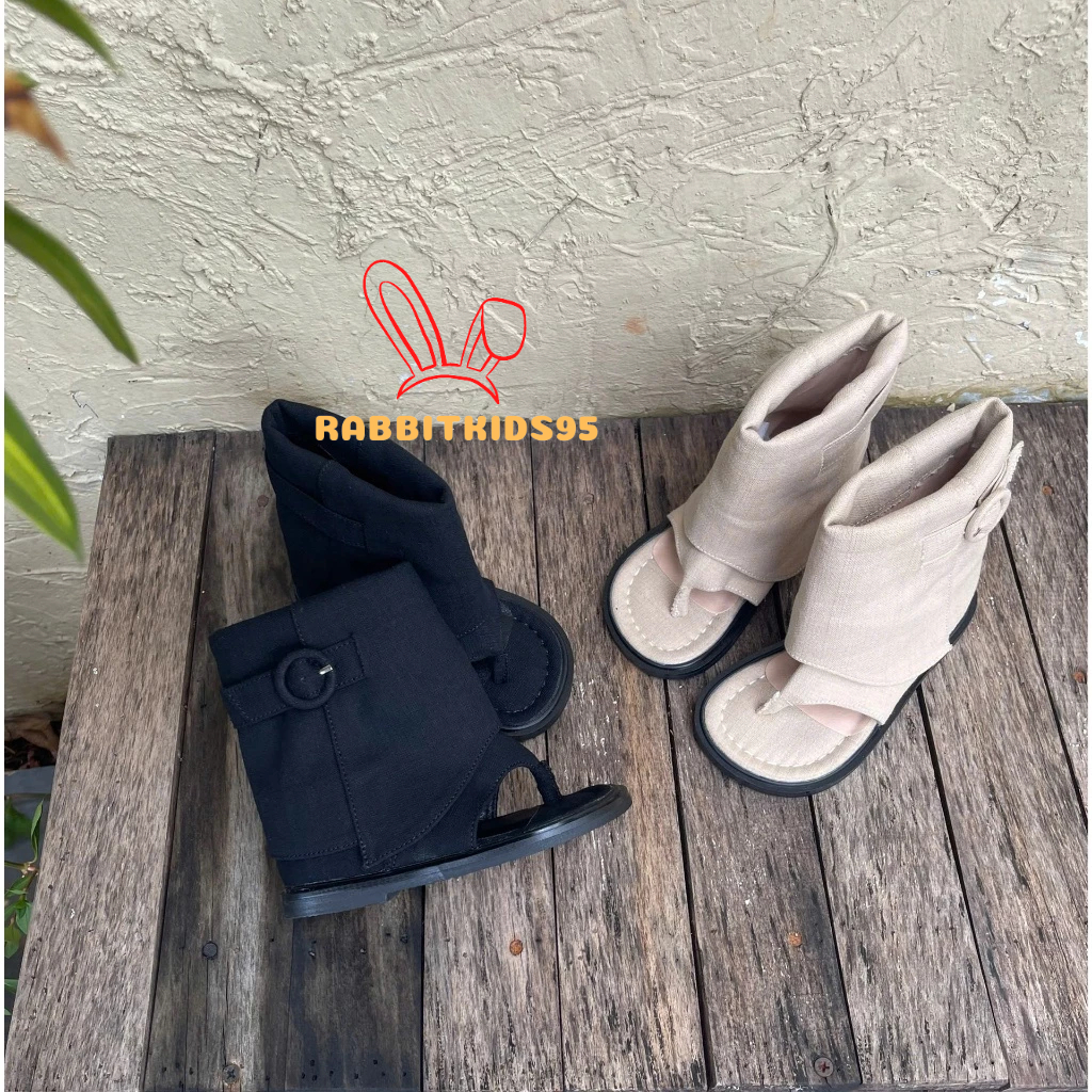 Bốt xỏ ngón cv Myshoe cho bé gái, bốt xỏ ngón cho bé gái 2025