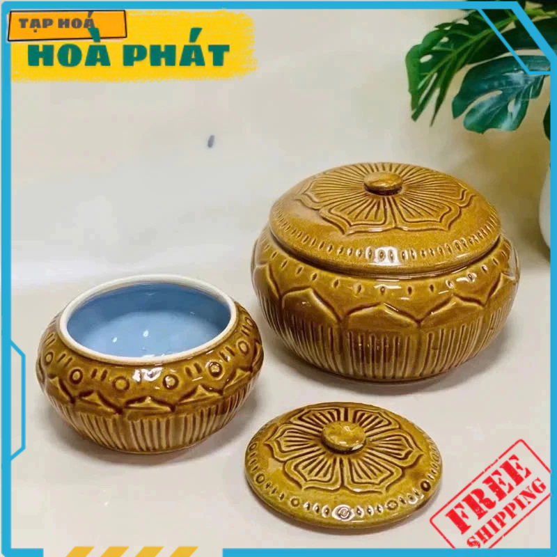 Âu Đựng Mỡ Bằng Sứ, Liễn Đựng Mỡ, Hũ Đựng Mỡ, Liễng Đựng Mỡ, Hũ Muối Dưa Cà, Thố Đựng Mỡ