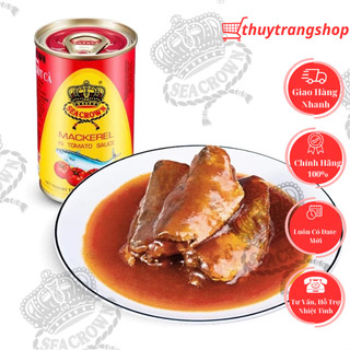Cá Nục Sốt Cà Sea Crown Lon Vàng