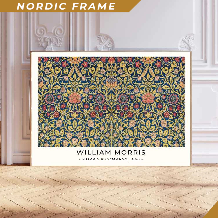 Tranh treo tường, William Morris Art Print, William Morris Floral Print, Morris Print, Flower Art Pr