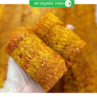  Mực cán tẩm vị nhà làm vị đậm đà tươi ngon khô mực cán sốt mắm tỏi món ăn vặt AN Organic Food 