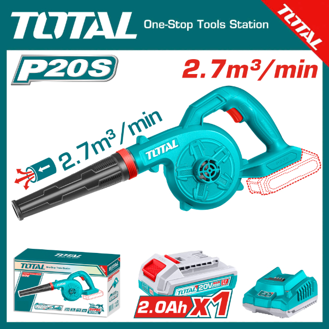 Máy thổi bụi dùng pin Total 20V TABLI20078,TABLI200781