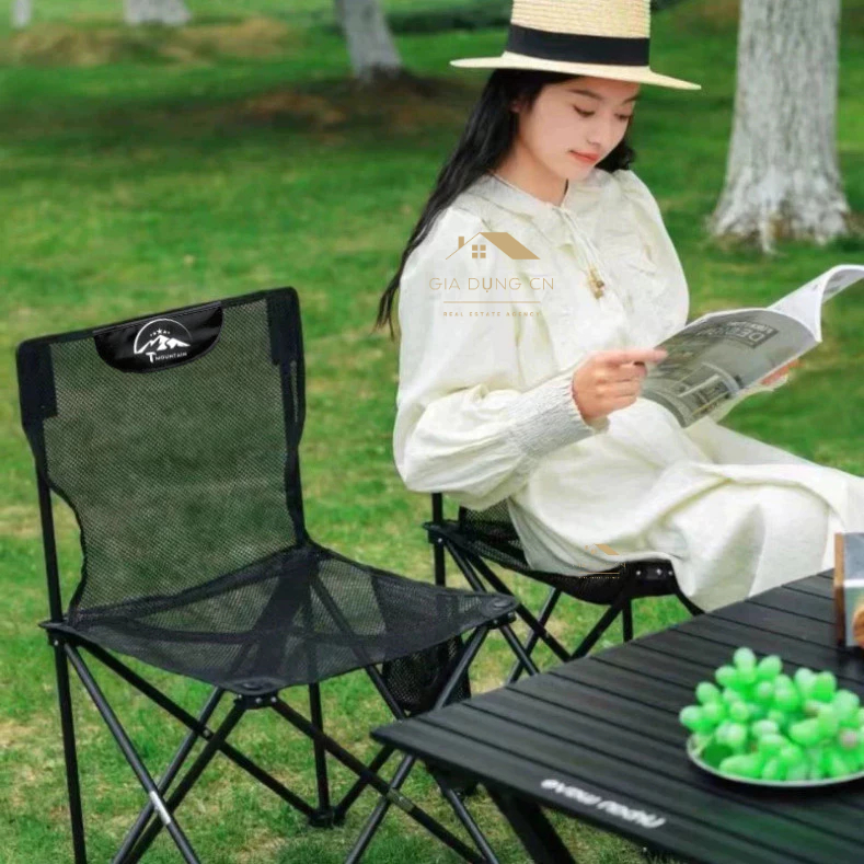 Ghế Camping Gấp Gọn Ngả Lưng Tmountain Chịu Lực Cao Cấp Dã Ngoại Du Lịch Ngoài Trời Êm Ái | BigBuy360 - bigbuy360.vn