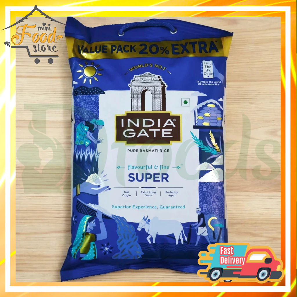Gạo Basmati India Gate Super Ấn Độ 5kg