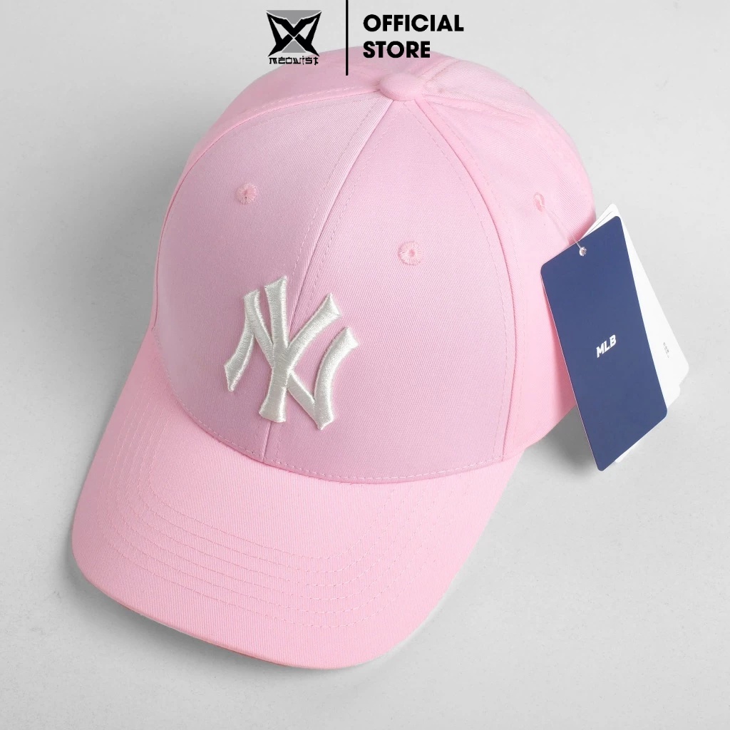 Mũ Nón Lưỡi Trai Meowist Kaki Pink Logo NY, Thời Trang, Lịch Lãm, Thể Thao