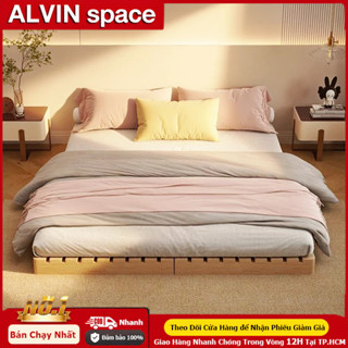  ALVIN Giường Ngủ Pallet Gỗ Thông Gấp Gọn Cao Nhập khẩu Mặt Nan Chà Mịn - Pallet Gỗ Thông Chống Mốc 