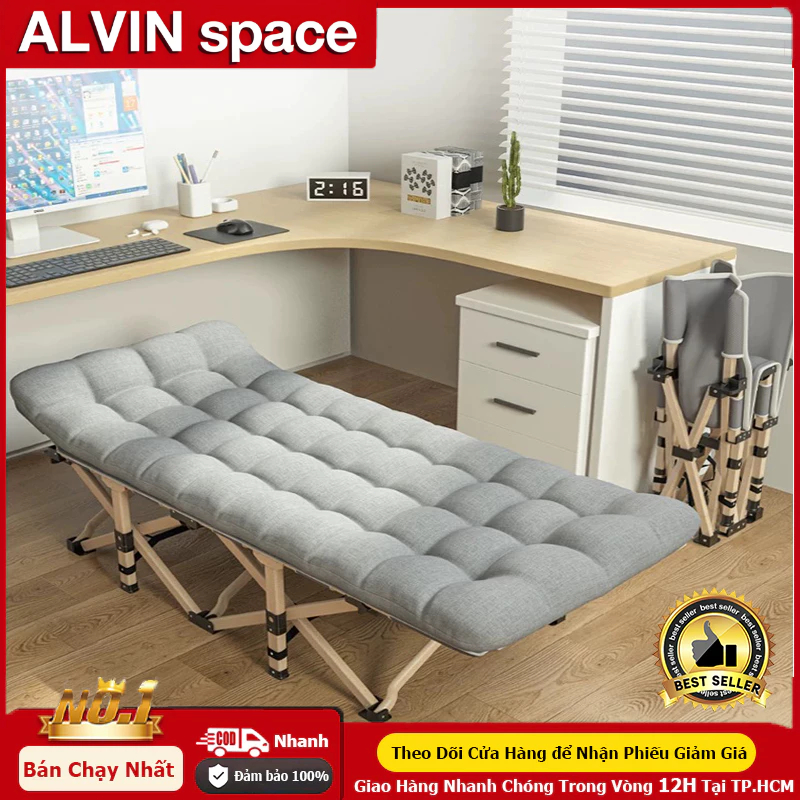 Giường gấp hàng nhập khẩu Thoải Mái Êm Ái Tháo Lắp Tiện Lợi Khổ Lớn Dùng Ở Bệnh Viên Giường ngủ vă