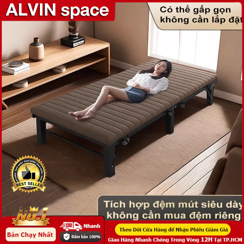 giường gấp gọn Sofa giường đơn có thể gập lại Ghế gấp nằm nghỉ - Giường ngủ trưa văn phòng | BigBuy360 - bigbuy360.vn